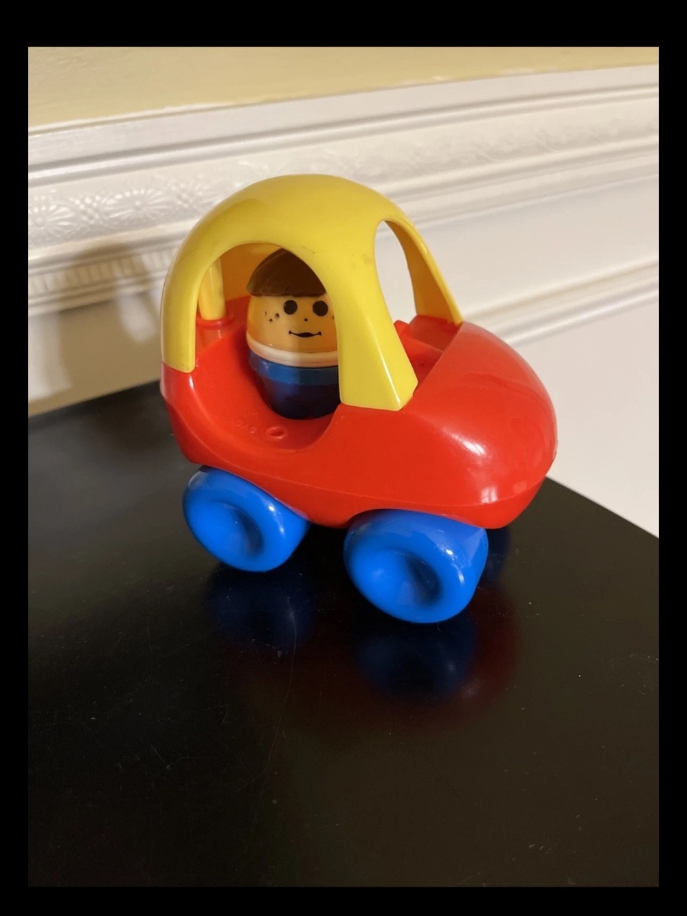 vintage 90s Little Tikes Cozy Coupe with Toddle tot 4.5x5”  mint condition